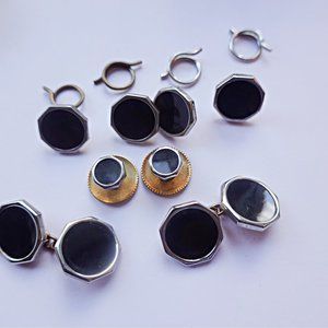 Antique Cufflinks and Studs Set